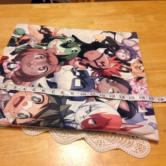 NWOT Pillow Cover, anime animals - Picture 2 of 4